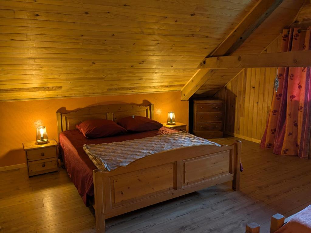 Chambre étage, gîte La Grange